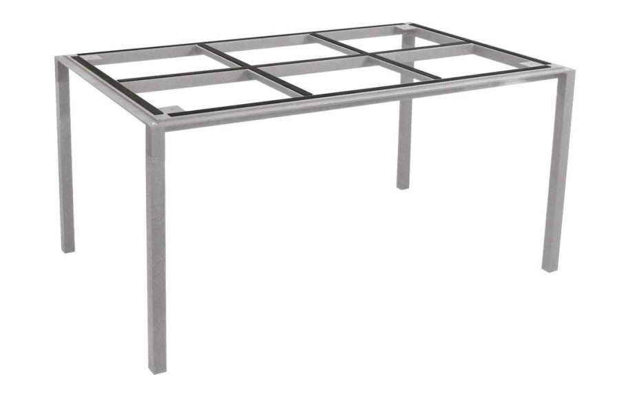 Modern Outdoor * | Cane-Line Pure 59.1 Aluminum Rectangular Dining Table