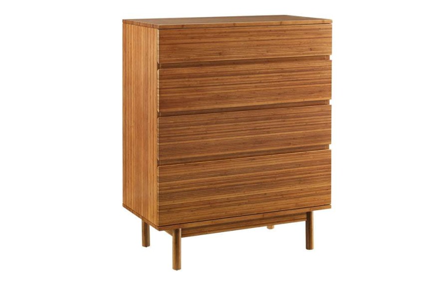 Modern Bedroom * | Greenington Ventura Amber 4 Drawer High Chest