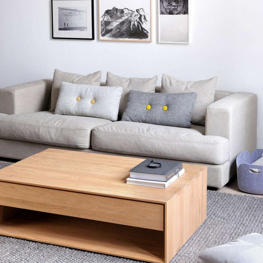 Modern Living * | Ethnicraft Nordic Oak Coffee Table