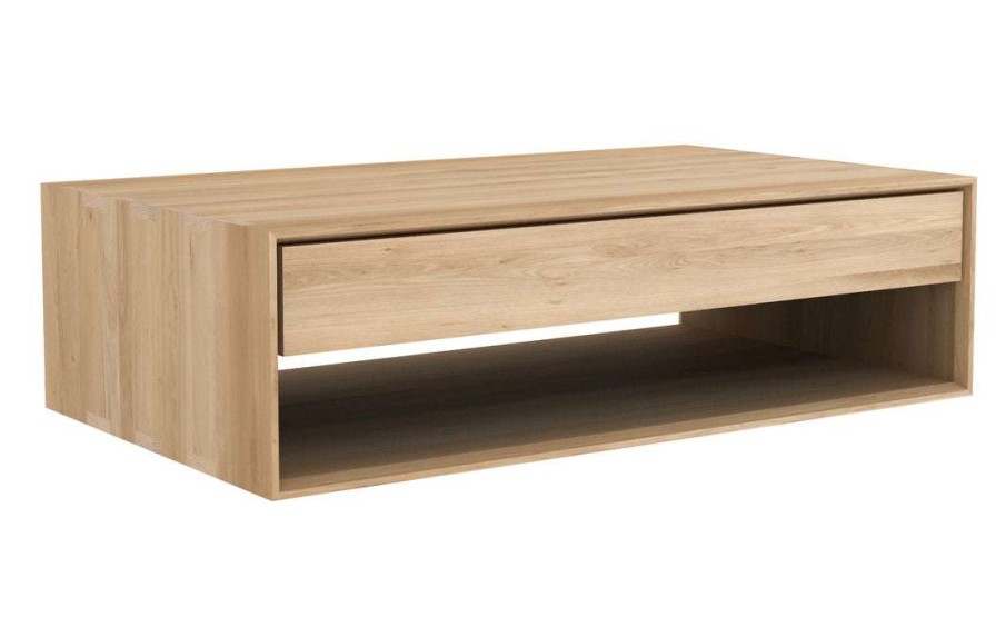 Modern Living * | Ethnicraft Nordic Oak Coffee Table