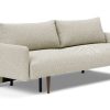 Modern Living * | Innovation Modern Living Frode Dark Styletto Sofa Bed Upholstered Arms