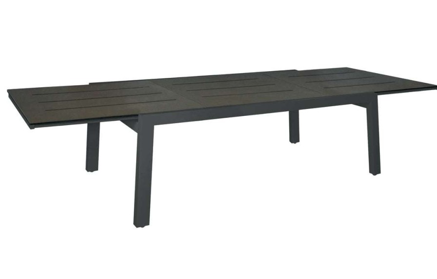 Modern Outdoor * | Mamagreen Baia Hpl Aluminum Extendable 67 Dining Table