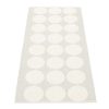 Modern Outdoor * | Pappelina Hugo Metallic White & Fossil Grey Runner Rug Rugs