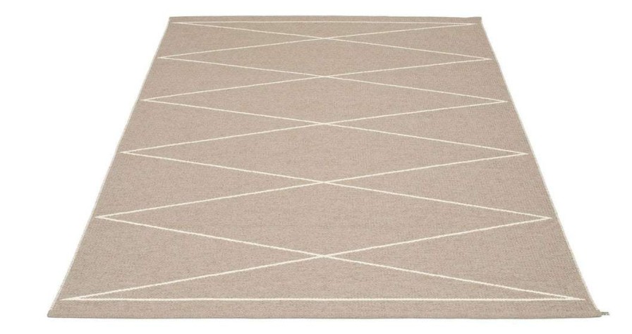 Modern Outdoor * | Pappelina Max Mud & Vanilla Rug