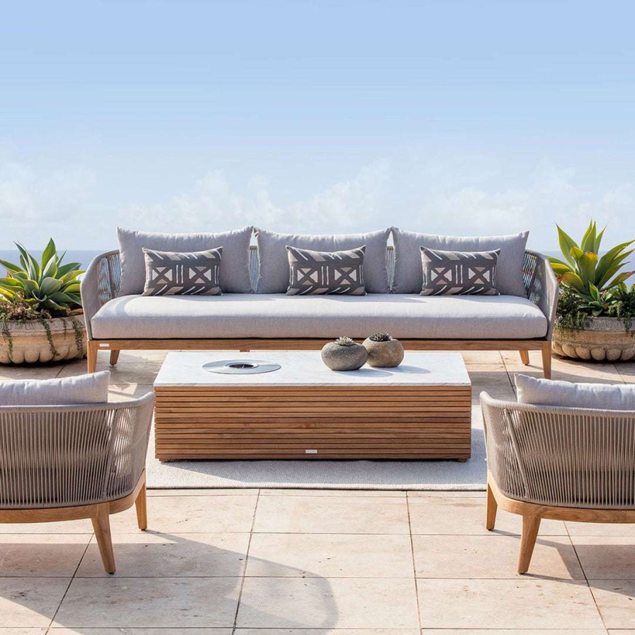 Modern Outdoor * | Harbour Outdoor Avalon Three Seat Sofa