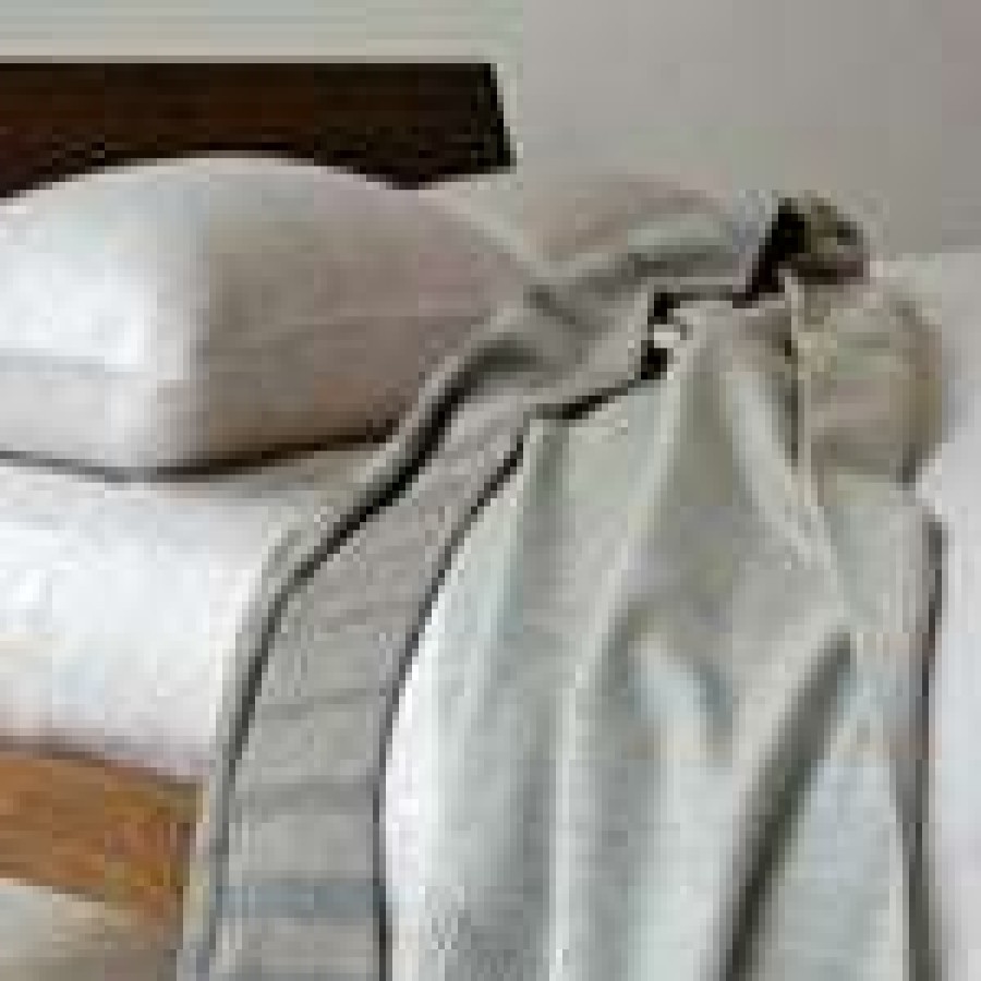 Other * | Area Accent Pillows/Throws Harvey Neutral Throw 50 X70