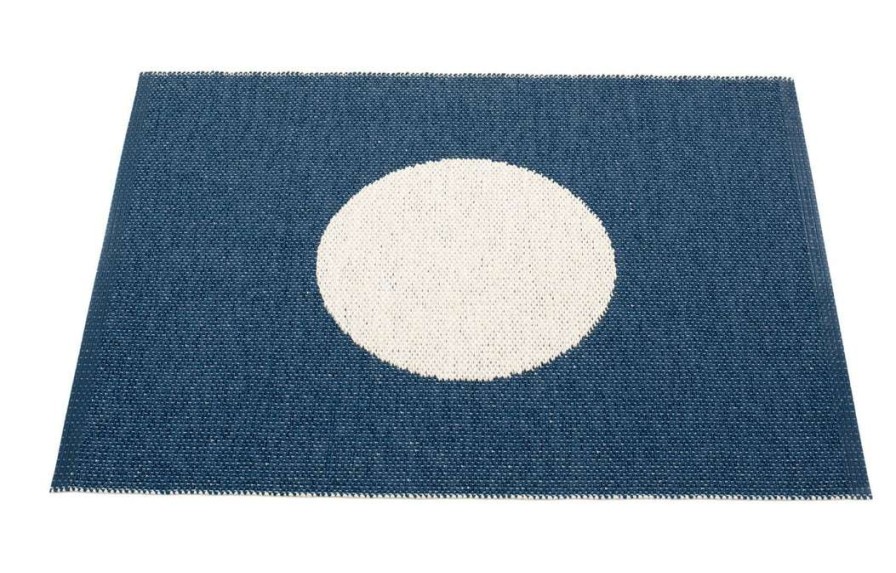 Modern Outdoor * | Pappelina Rugs Vera Small One Ocean Blue Rug