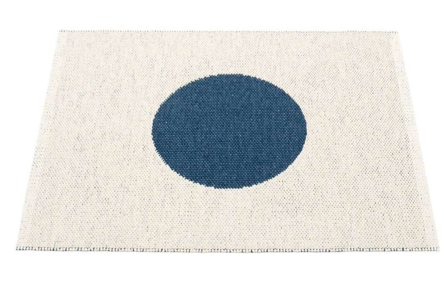 Modern Outdoor * | Pappelina Rugs Vera Small One Ocean Blue Rug