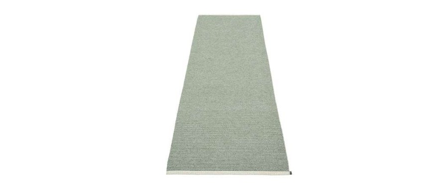 Modern Outdoor * | Pappelina Rugs Mono Sage & Army Rug