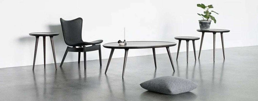 Modern Living * | Mater Accent Oval Lounge Table Accent Tables