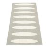 Modern Outdoor * | Pappelina Ella Warm Grey & Vanilla Runner Rug