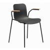 Modern Dining * | Norr11 Modern Dining Langue Stack Armrest Steel Dining Chair