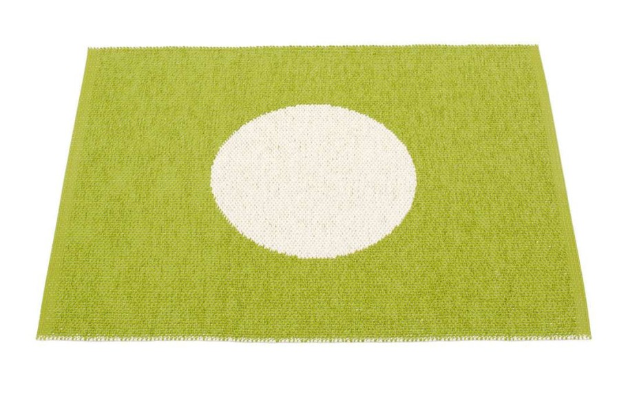 Modern Outdoor * | Pappelina Vera Small One Apple & Vanilla Rug Rugs