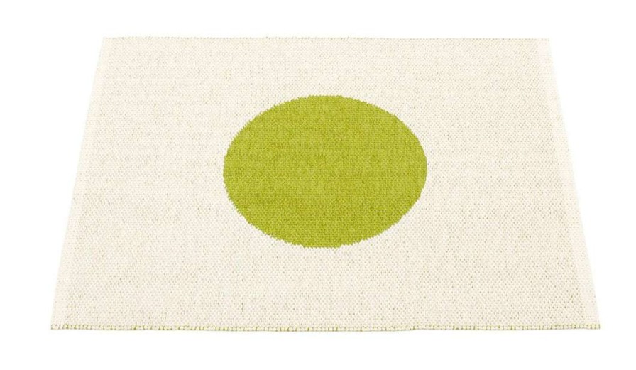 Modern Outdoor * | Pappelina Vera Small One Apple & Vanilla Rug Rugs