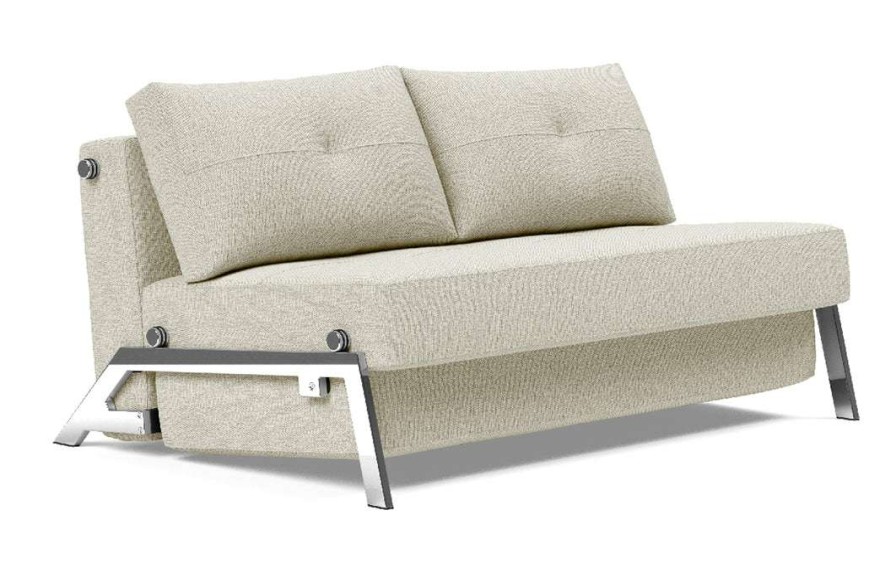 Modern Living * | Innovation Modern Living Cubed Sofa Bed With Chrome Legs