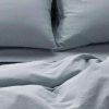 Modern Bedroom * | Area Bedding Perla Celeste Pillow Cases (Pair)