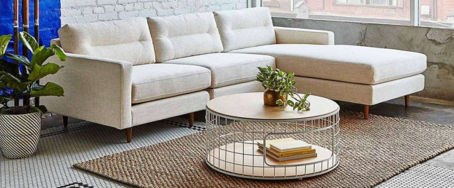 Modern Living * | Gus Modern Living Logan Bi-Sectional