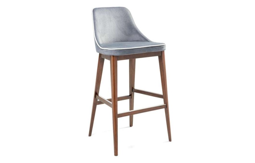 Modern Living * | B&T Rift Wood Stool Bar & Counter Stools