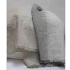 Modern Bedroom * | Area Miles Greys Linen Decorative Pillow