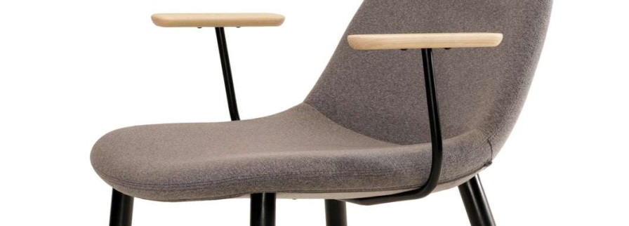 Modern Living * | B&T Surf Dowel Lounge Armchair