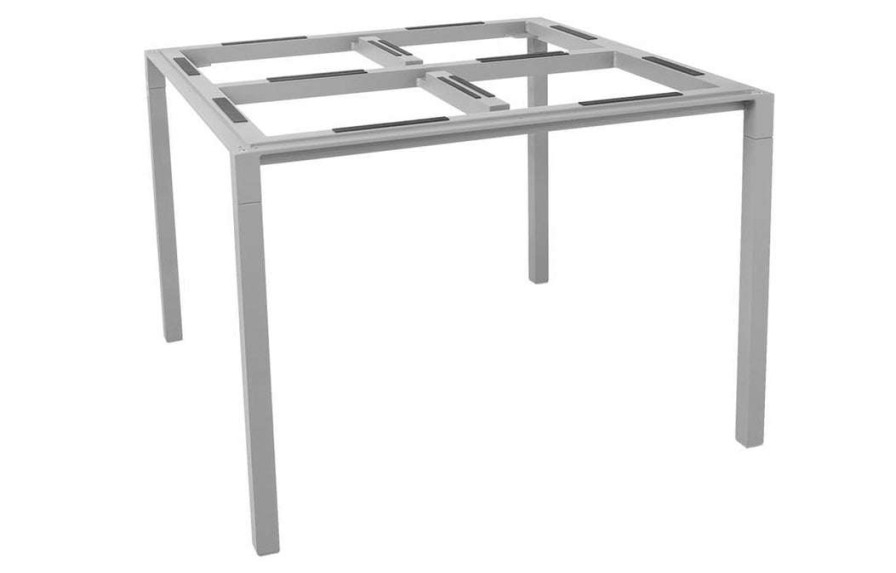 Modern Outdoor * | Cane-Line Pure Aluminum Square Dining Table