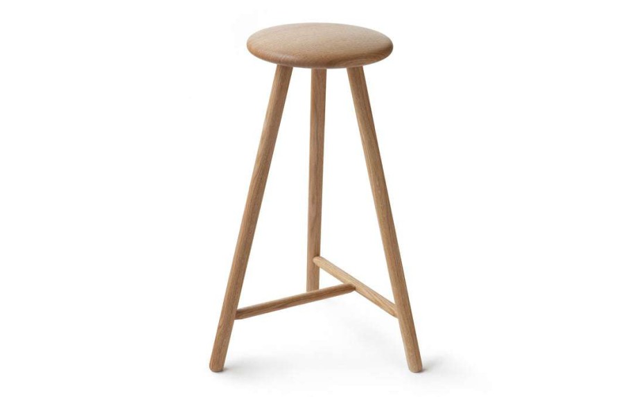 Modern Living * | Nikari Bar & Counter Stools Linea Perch Bar Stool