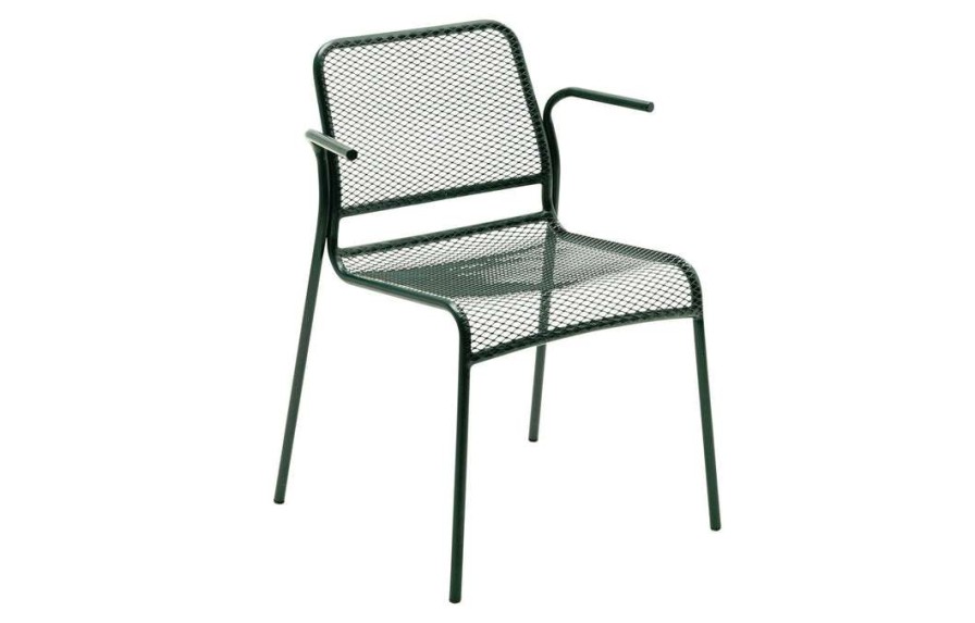 Modern Outdoor * | Skagerak Denmark Dining Mira Chair W/Armrest