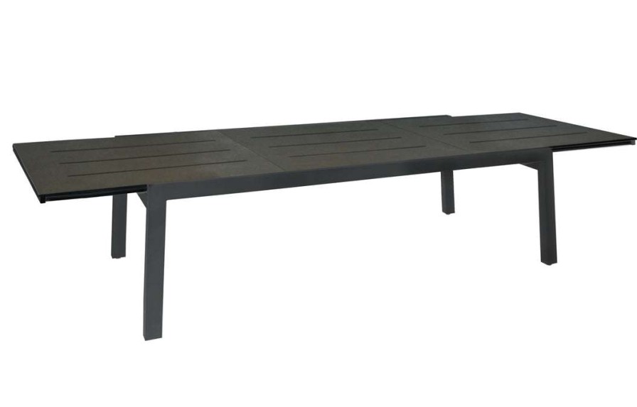 Modern Outdoor * | Mamagreen Baia Hpl Aluminum Extendable 90.5 Dining Table