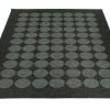 Modern Outdoor * | Pappelina Hugo Metallic Black & Black Rug Rugs