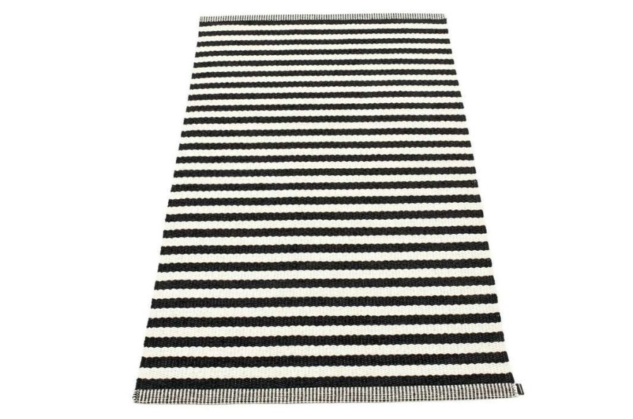 Other * | Pappelina Area Rugs Duo Black & Vanilla Rug