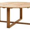 Modern Outdoor * | Cane-Line Endless Round Dining Table In Solid Teak/67 Diameter