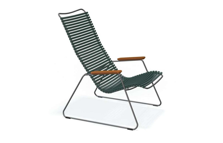 Modern Living * | Houe Click Lounge Chair With Bamboo Armrests