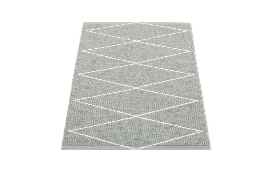 Modern Outdoor * | Pappelina Rugs Max Grey & Vanilla Runner Rug