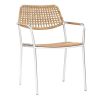 Modern Outdoor * | Mamagreen Meika Wicker Stacking Chair Dining