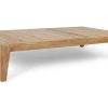 Modern Outdoor * | Harbour Outdoor Pier Teak Coffee Table Lounge Seating