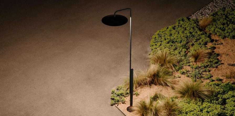 Other * | Marset Ginger 60 Lamppost Ground Fixation Plate Accessory Modern Lighting