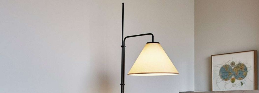 Other * | Marset Funiculi Farbic Floor Lamp Modern Lighting