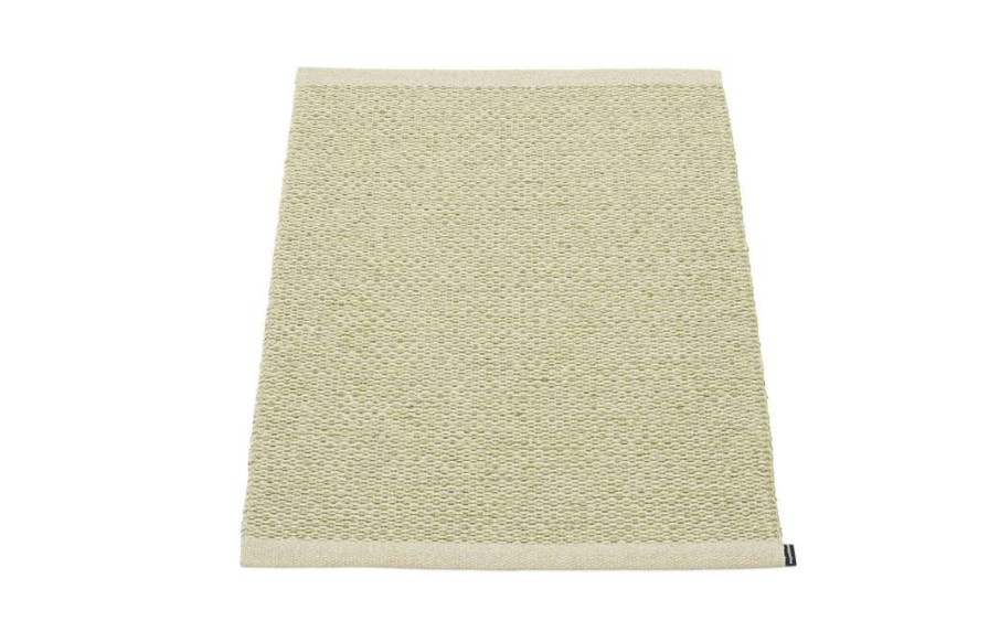 Modern Outdoor * | Pappelina Svea Metallic Olive & Seagrass Runner Rug Rugs