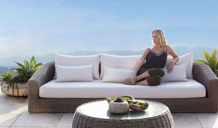 Modern Outdoor * | Harbour Outdoor Barcelona Two Seat Sofa Lounge Seating