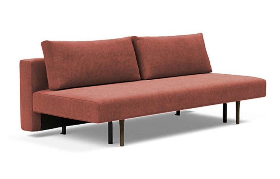 Modern Living * | Innovation Modern Living Conlix Smoked Oak Full Sofa Bed