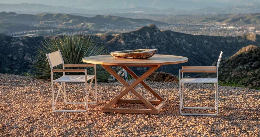 Modern Outdoor * | Harbour Outdoor Pacific Round Dining Table