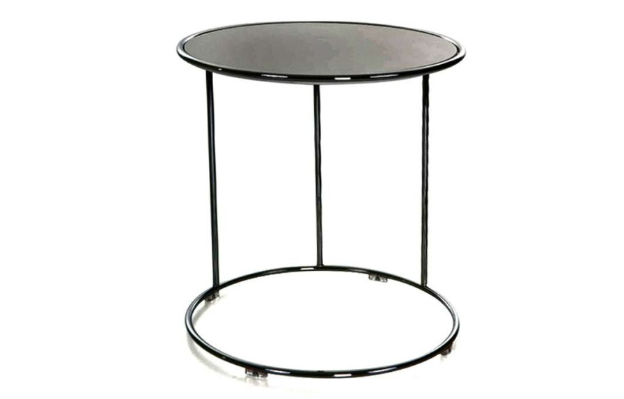 Modern Living * | B&T Petty Wood Round Side Table Accent Tables