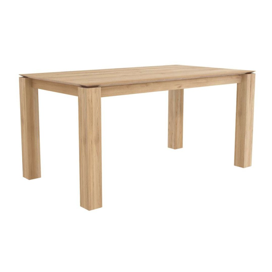 Modern Dining * | Ethnicraft Slice Oak Dining Table