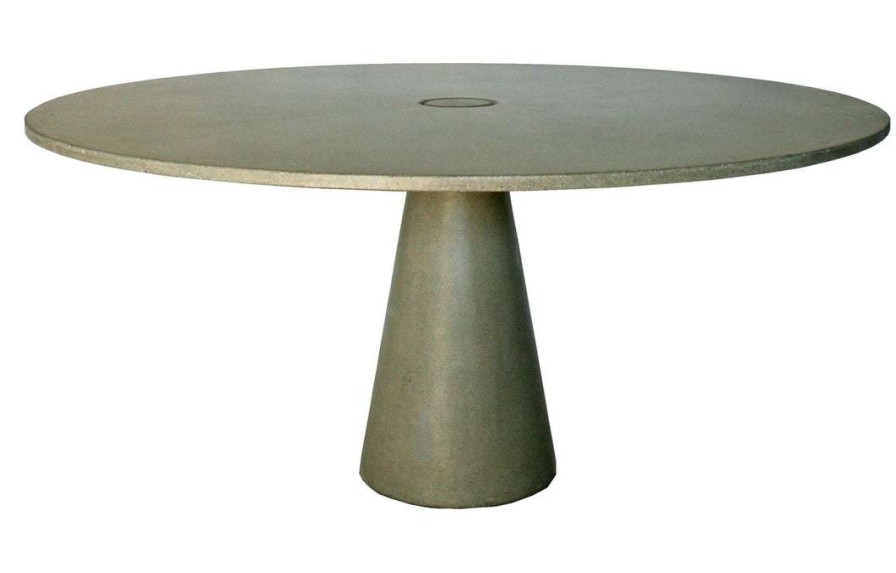 Modern Outdoor * | James De Wulf Locking Round Dining Table