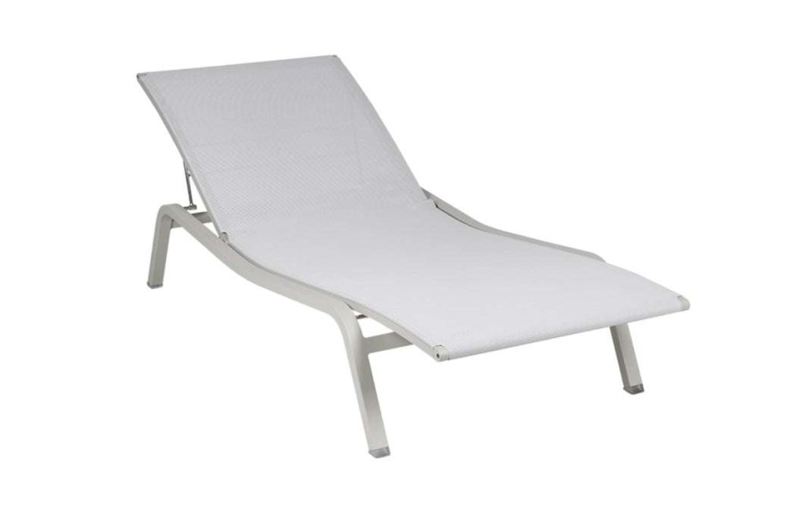 Modern Outdoor * | Fermob Alize Stackable Sunlounger Bistro Dining