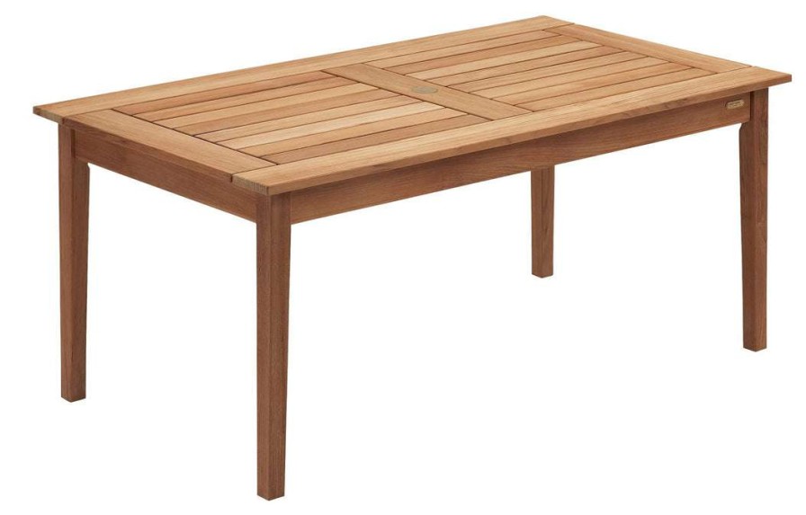 Modern Outdoor * | Skagerak Denmark Drachmann Rectangle Teak Table Dining