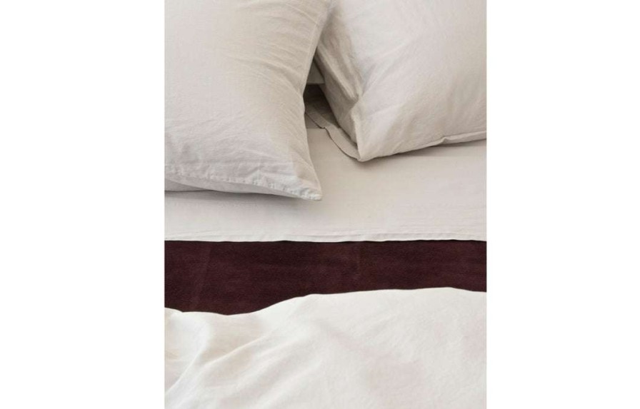 Modern Bedroom * | Area Perla Porcelain Pillow Cases (Pair)