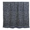 Modern Bedroom * | Ethnicraft Accent Pillows/Throws Dots Navy Throw