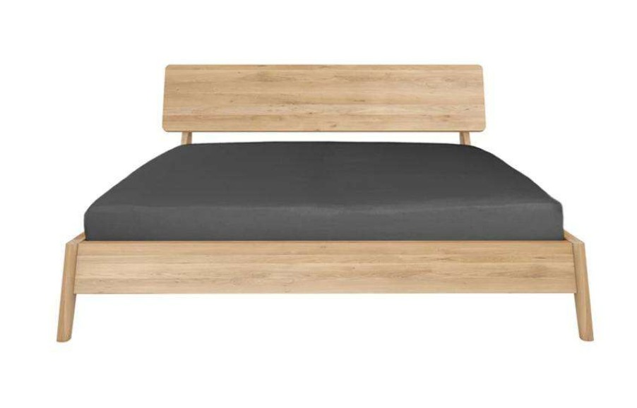 Modern Bedroom * | Ethnicraft Air Oak Bed With Slats