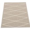 Modern Outdoor * | Pappelina Rugs Max Mud & Vanilla Runner Rug